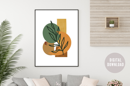 Modern Abstract Wall Art | Digital Download