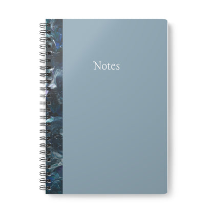 'Ocean Deep' Wirobound Softcover Notebook, A5