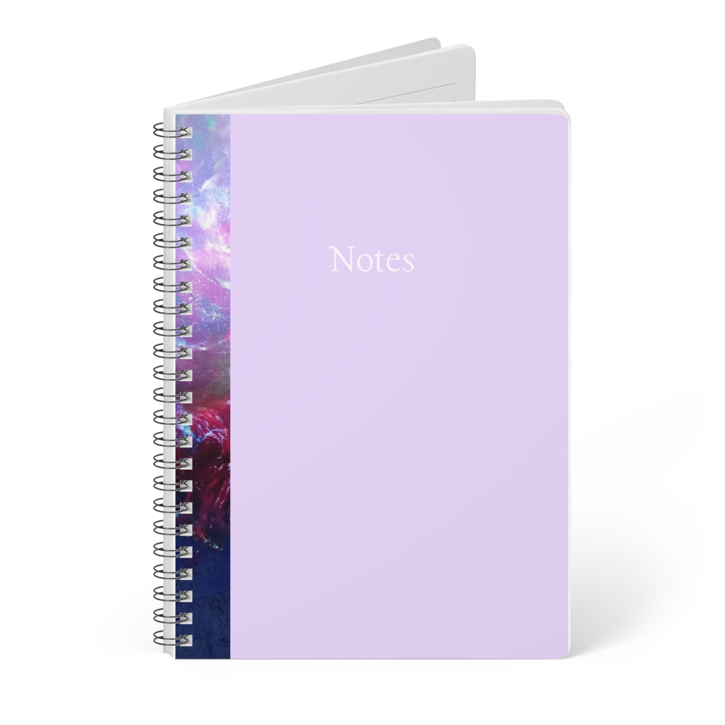 'Plum Trees' Wirobound Softcover Notebook, A5