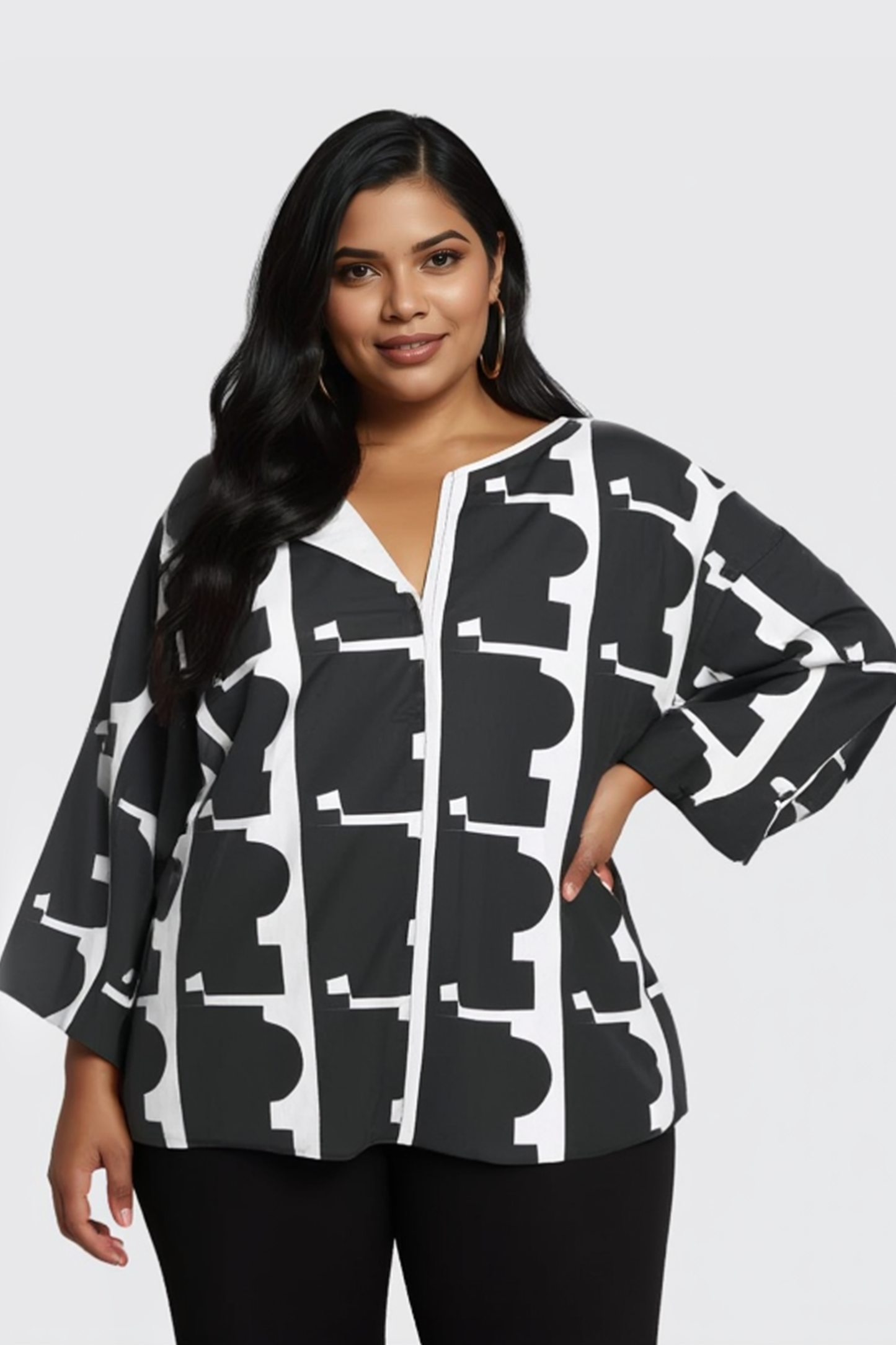 Black Solitude Kimono Jacket