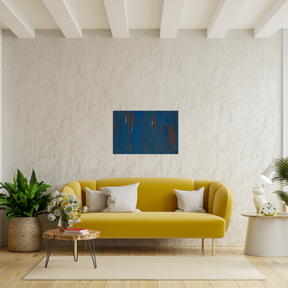 'Molten Flow' Abstract Canvas Art 40X60 cm