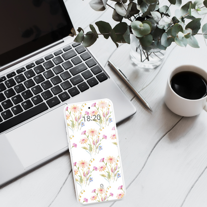 Floral Wallpaper Phone | Watercolour Flowers Painting | Flowers Aesthetic Wallpaper for iPhone & Android