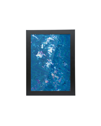'Crashing Waves' Framed A2 Abstract Giclée Fine Art Print