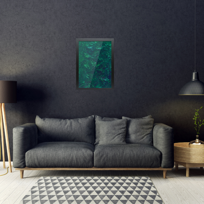 'Forest Deep' Framed A2 Abstract Giclée Fine Art Print