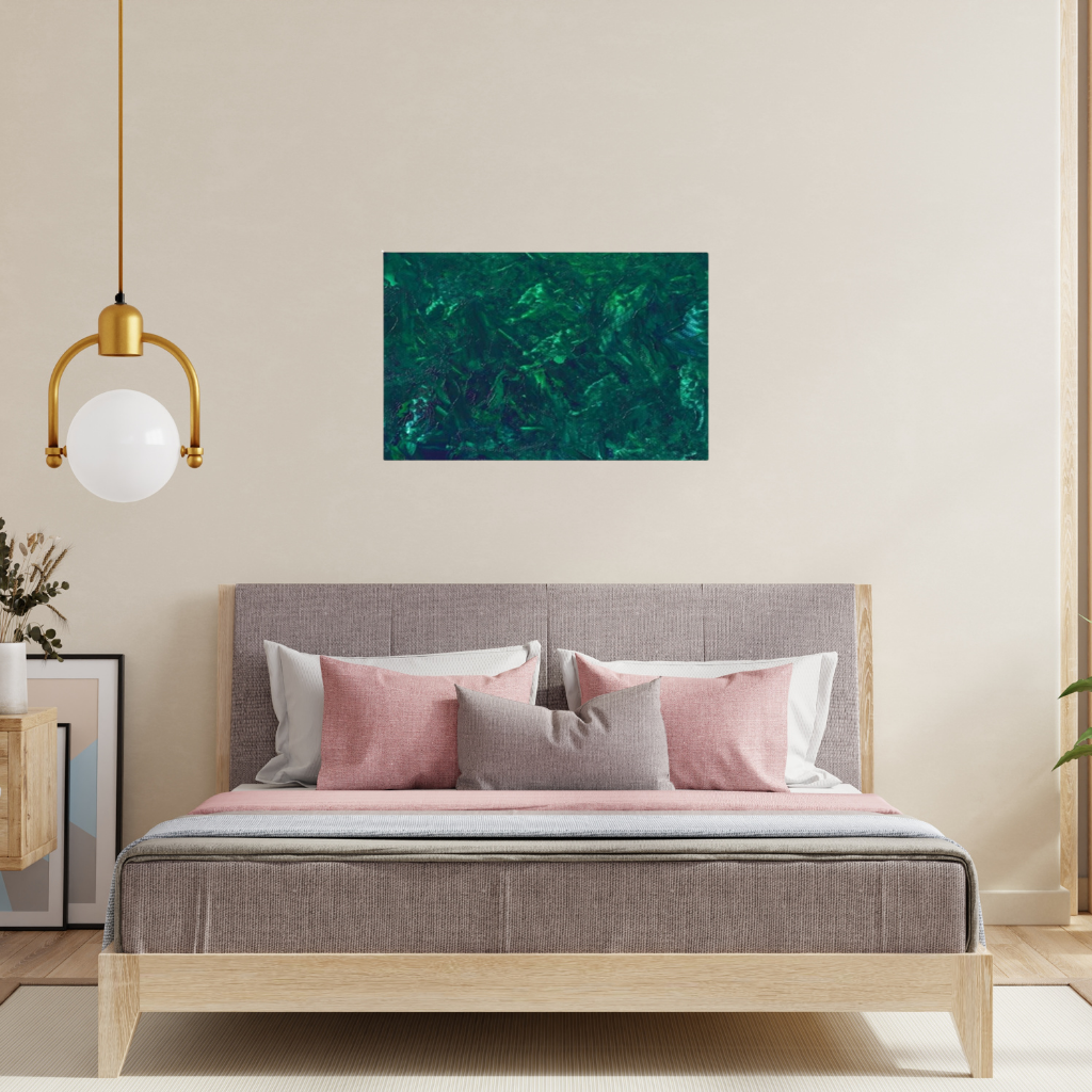'Forest Deep' Abstract Canvas Art 40X60 cm