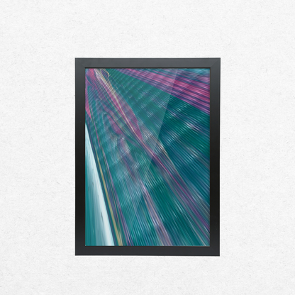 'Futuristic' Framed A3 Abstract Giclée Fine Art Print