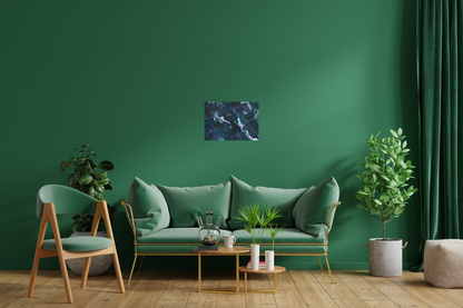 'Ocean Deep' Abstract Canvas Art 40X60 cm