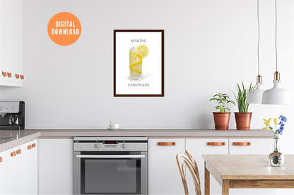 Making Lemonade Wall Art | Digital Download